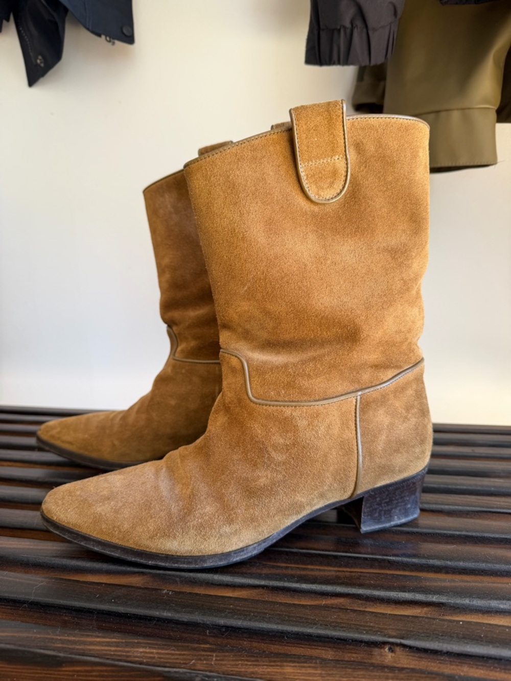 Doen demi Riviera suede boots 38
